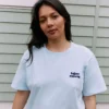 Tajinebanane T-shirt d'Allaitement La P'allaite Bleu - L