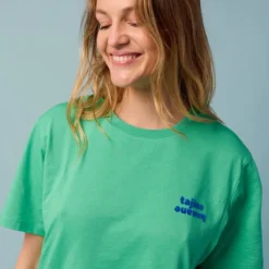 Tajinebanane T-shirt d'Allaitement La P'allaite Menthe - L
