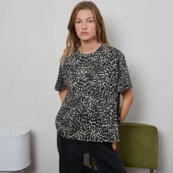 Tajinebanane T-shirt d'Allaitement Lait'opard - M