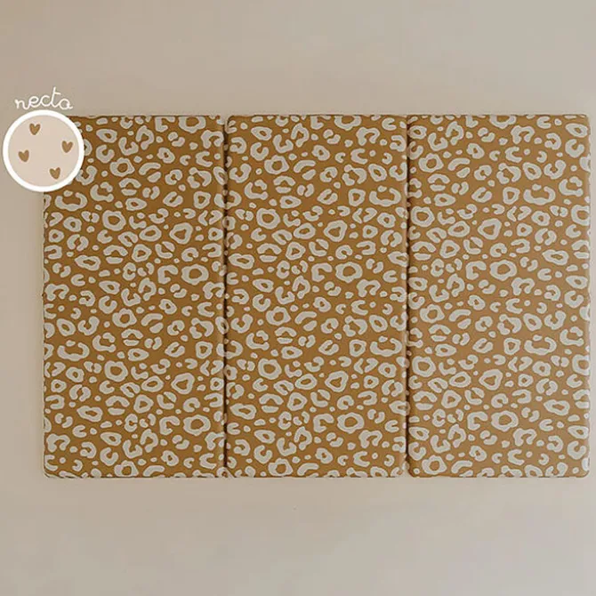Tapilou Tapis de Jeu Réversible Tapilou x Atelier Wagram - Coeur / Léopard