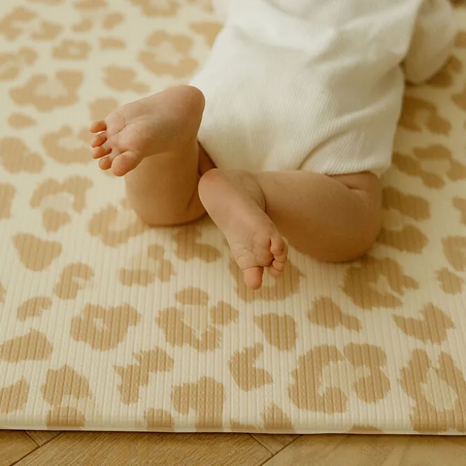 Tapilou Tapis de Jeux XL Réversible - Le Léo Uni