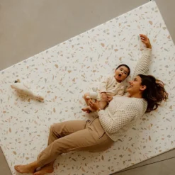 Tapilou Tapis de Jeux XL Réversible - Le Coquillage