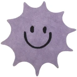 Tapis Petit Tapis Sunny Mauve - Ø 120 cm