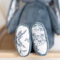 Tartine et Chocolat Augustin le Lapin - Toile de Jouy Bleu