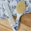 Tartine et Chocolat Brosse et Peigne - Toile de Jouy Bleu