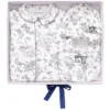 Tartine et Chocolat Coffret de Naissance Toile de Jouy Gris - 3 Mois