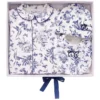 Tartine et Chocolat Coffret de Naissance Toile de Jouy Bleu - 1 Mois