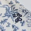 Tartine et Chocolat Echarpe de Portage - Toile de Jouy Bleu
