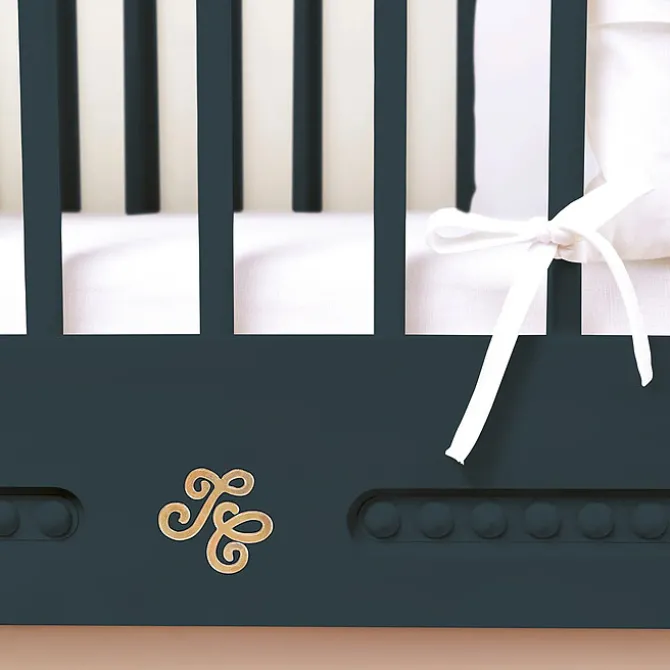 Tartine et Chocolat Lit Bébé Evolutif Gustavienne Bleu Profond - 70 x 140 cm