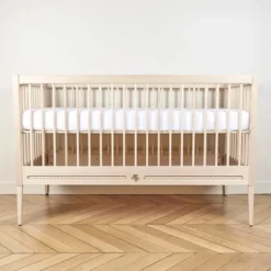 Tartine et Chocolat Lit Bébé Evolutif Gustavienne Naturel - 70 x 140 cm