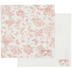 Tartine et Chocolat Lot de 2 Langes - Toile de Jouy Rose