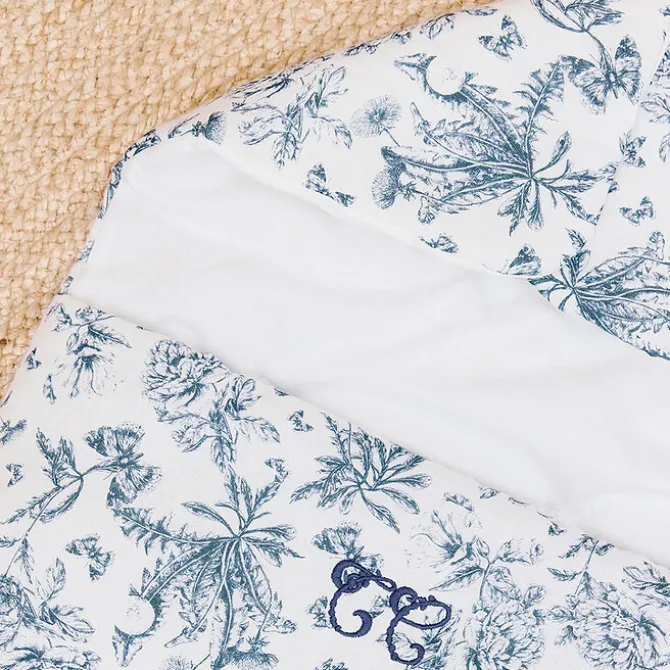 Tartine et Chocolat Nid d'Ange - Toile de Jouy Bleu