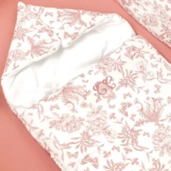 Tartine et Chocolat Nid d'Ange - Toile de Jouy Rose