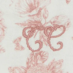 Tartine et Chocolat Protège-carnet de Santé - Toile de Jouy Rose