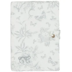Tartine et Chocolat Protège-carnet de Santé - Toile de Jouy Gris