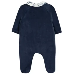 Tartine et Chocolat Pyjama Toile de Jouy Bleu - 1 Mois