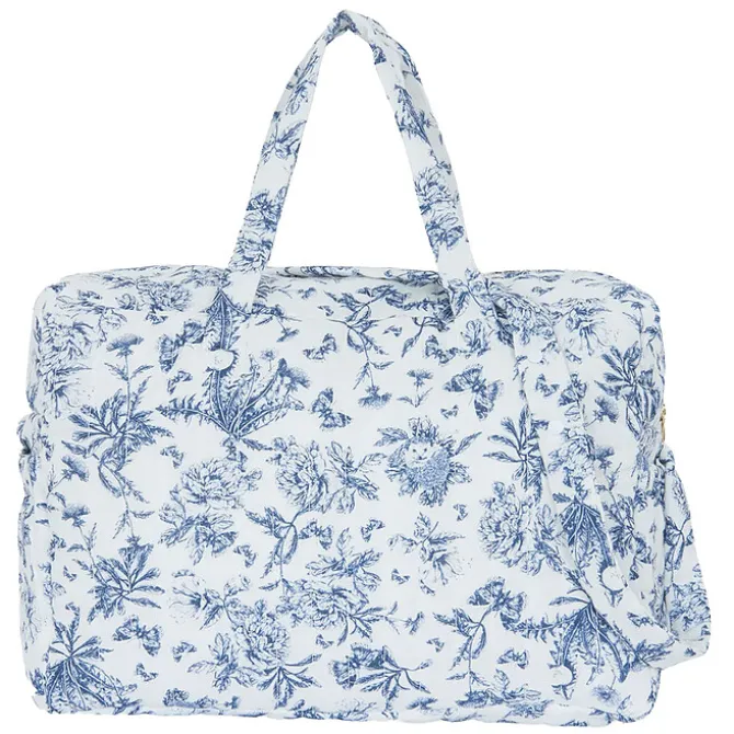 Tartine et Chocolat Sac à Langer - Toile de Jouy Bleu