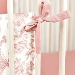 Tartine et Chocolat Tour de Lit - Toile de Jouy Rose