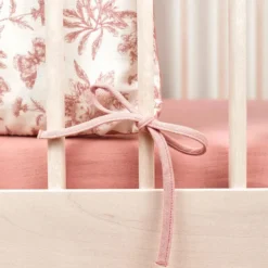 Tartine et Chocolat Tour de Lit - Toile de Jouy Rose