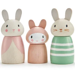 Tender Leaf Toys Famille de Lapins