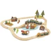 Tender Leaf Toys Set de Train Pins Sauvages
