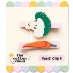 The Cotton Cloud Lot de 2 Barrettes - Veggie Pals