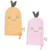The Cotton Cloud Lot de 2 Gants de Toilette - Mandy Mandarine
