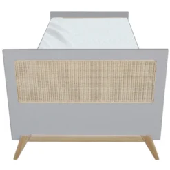 Théo Lit Junior en Rotin Marelia Lune - 90 x 200 cm