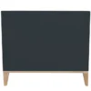 Théo Lit Junior en Rotin Nami Onyx - 90 x 200 cm