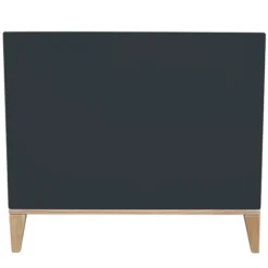 Théo Lit Junior en Rotin Nami Onyx - 90 x 200 cm