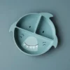 Trixie Baby Assiette en Silicone avec Ventouse - Mr. Shark