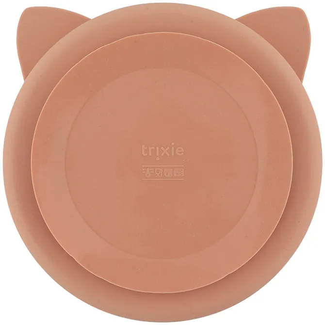 Trixie Baby Assiette en Silicone avec Ventouse - Mrs. Cat