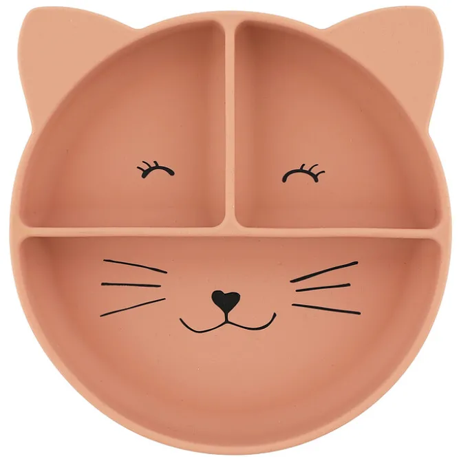 Trixie Baby Assiette en Silicone avec Ventouse - Mrs. Cat