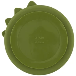 Trixie Baby Assiette en Silicone avec Ventouse - Mr. Dino