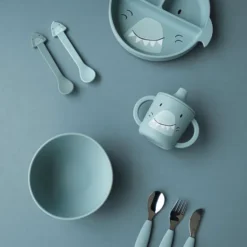 Trixie Baby Bol en Silicone avec Ventouse - Mr. Shark