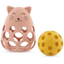 Trixie Baby Hochet Sensoriel en Silicone - Mrs. Cat