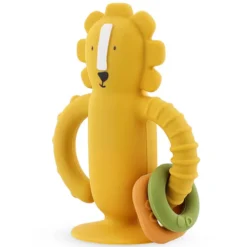 Trixie Baby Jouet Sensoriel en Silicone avec Ventouse - Mr. Lion