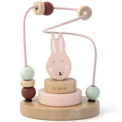 Trixie Baby Labyrinthe à Perles en Bois - Mrs. Rabbit