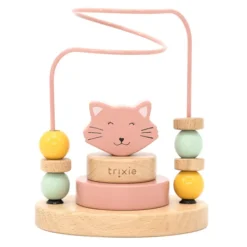 Trixie Baby Labyrinthe à Perles en Bois - Mrs. Cat