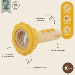 Trixie Baby Lampe de Jeu en Bois - Mr. Lion