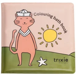 Trixie Baby Livre de Bain Qui Change de Couleur - Mrs. Cat et ses Amis