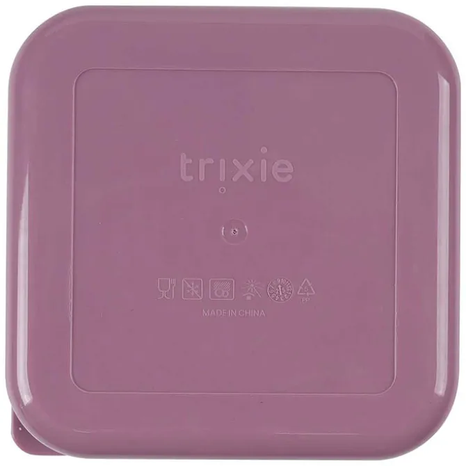 Trixie Baby Lot de 3 Boîtes à Goûter - Mrs. Peacock