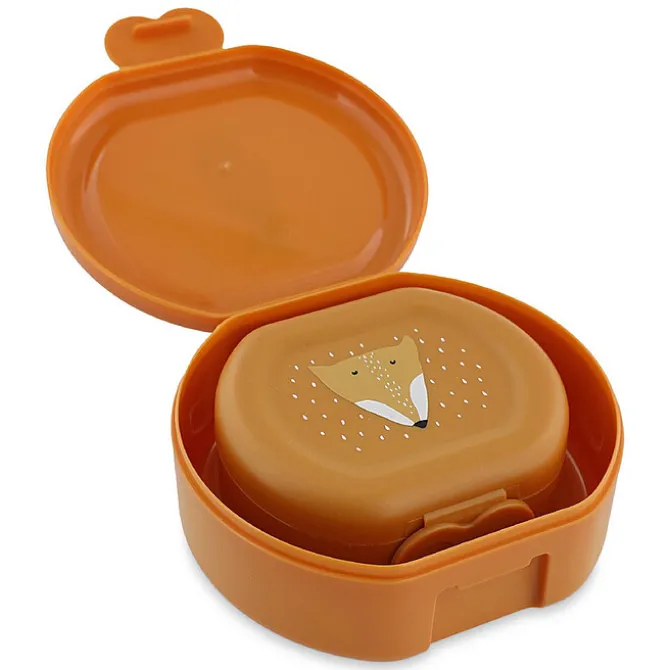 Trixie Baby Lot de 2 Boîtes à Goûter à Clip - Mr. Fox