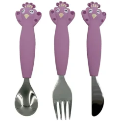 Trixie Baby Lot de 3 Couverts - Mrs. Peacock
