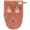 Trixie Baby Lot de 2 Gants de Toilette - Mrs. Cat & Mrs. Rabbit