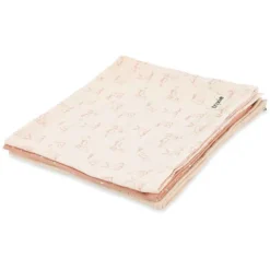 Trixie Baby Lot de 3 Langes - Rosy Rabbit