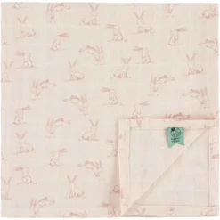 Trixie Baby Lot de 3 Langes - Rosy Rabbit