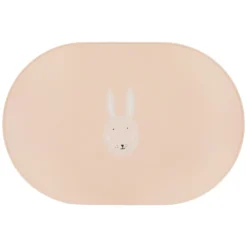 Trixie Baby Set de Table en Silicone - Mrs. Rabbit