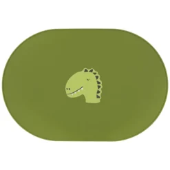 Trixie Baby Set de Table en Silicone - Mr. Dino