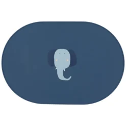 Trixie Baby Set de Table en Silicone - Mrs. Elephant